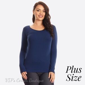 ❄️Final Price! Blue Long Sleeved Knit Top